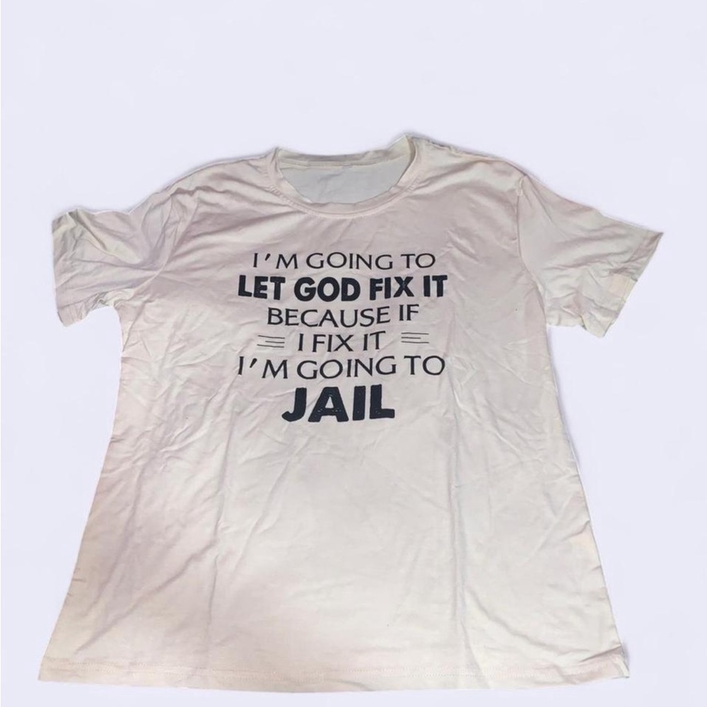 NWOT/NIP. Graphic Tee with Bold Text.